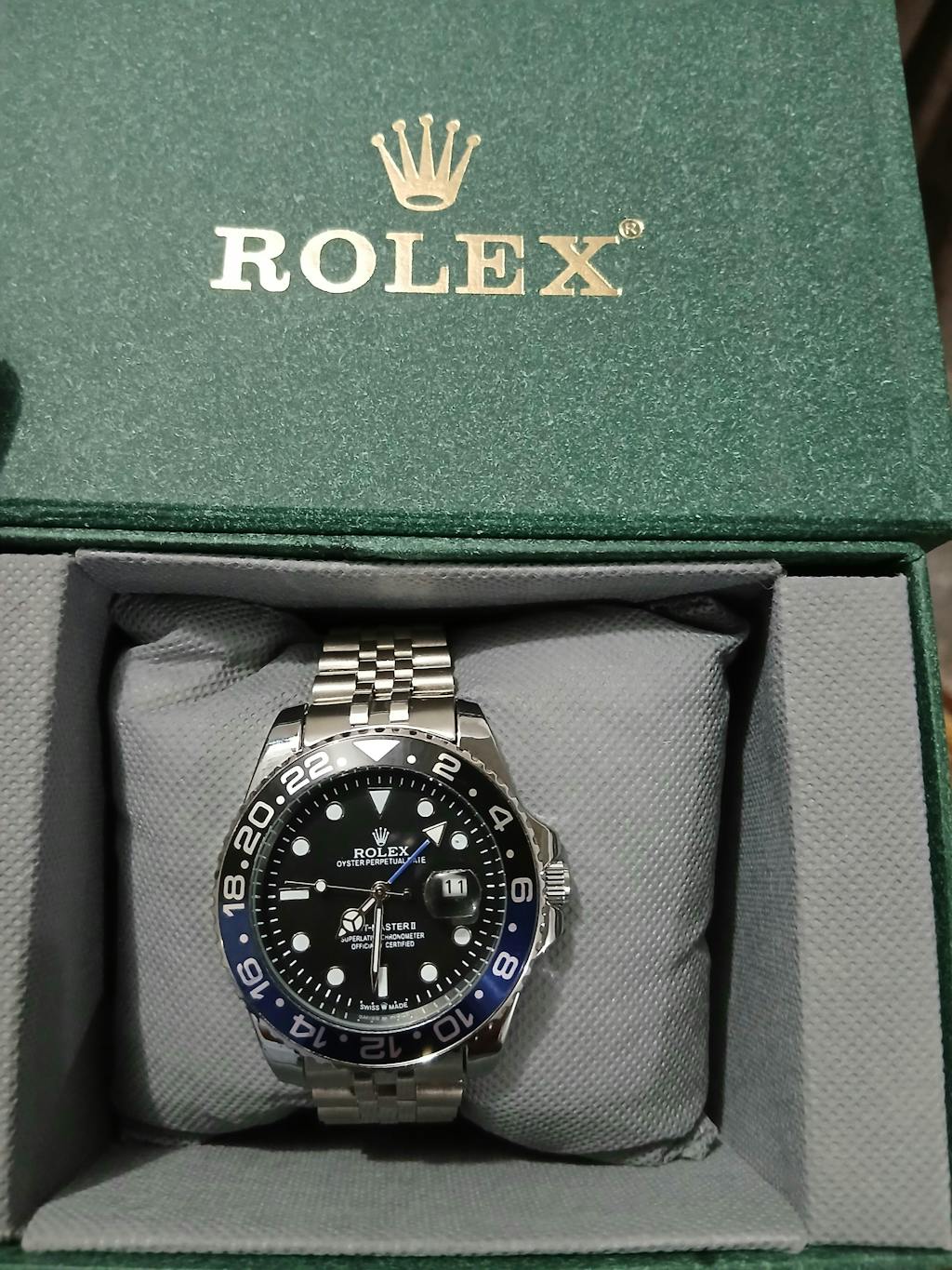 Rlx GMT Master - 40mm - Stainless Steel - Batman Jubilee - Image 4