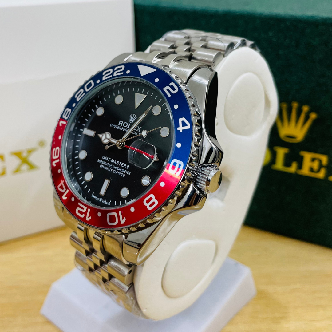 Rlx GMT Master - 40mm - Stainless Steel - Pepsi Jubilee - Image 4