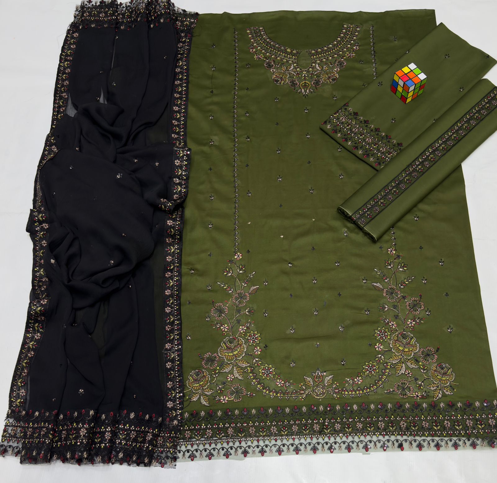 Batik 4143 3Pcs Non Sitched - Image 5