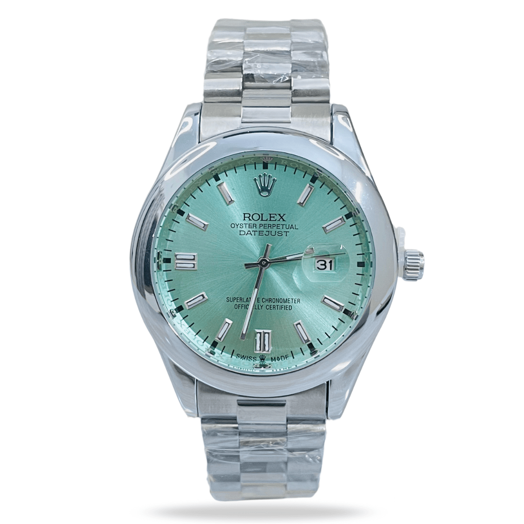 RLX Oyster - Stainless Steel - Sea Green